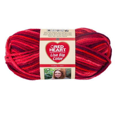 Knitting yarn Lisa Big Color - 200g