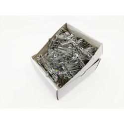 Safety Pins PREMIUM - 32x0,80mm - nickel plated - 864pcs/box (11/12 - in bunches - 72buches/box)