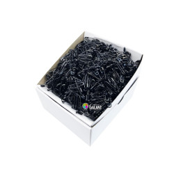 Safety Pins PREMIUM - 20x0,65mm - black - 1728pcs/box (12pcs in bunch - 144buches/box)
