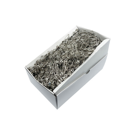 Safety Pins PREMIUM - 46x1,00mm - nickel plated - 1728pcs/box (loose)