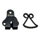 Steel Trouser Hooks 501 - black oxide - 1gros(144pcs)/box
