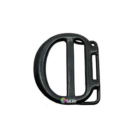 Steel Trouser Buckles 992 - black oxide - 1gros(144pcs)/box