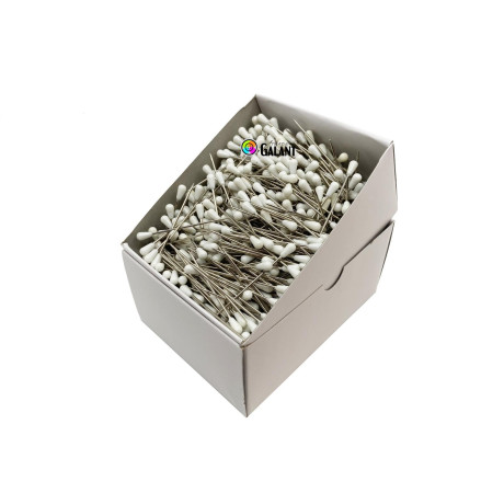 Houzeau (upholsterer) Pins 60x1,20mm - white - 1000pcs/box