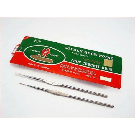 Crochet Hook TULIP - 0,60mm - 12pcs/box