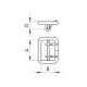 Saddlery Buckles 40 - 4225500 - zinc plated - 50pcs/box