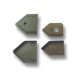Popruhové koncovky - 4806100 (H675) - zinkované - 1000ks/krabice