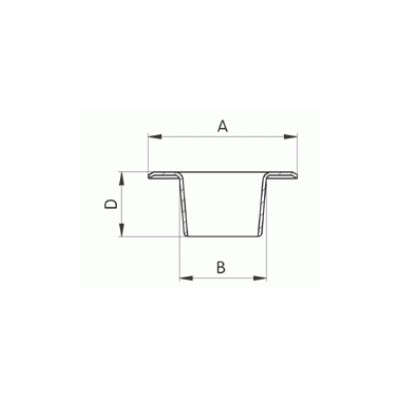 Shoe Eyelets - 3607900 - nickel plated - 1000pcs/box