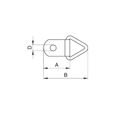 Shoe Eyes - 3000300 (40683) - nickel plated - 1000pcs/box