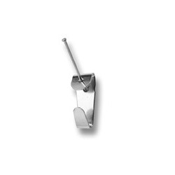 "IXA"  Hook - 5509200 (40425/3) - nickel plated - 100pcs/box