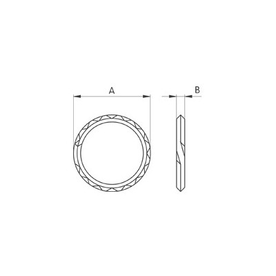 Key Ring - 57006600 - nickel plated - 500pcs/box