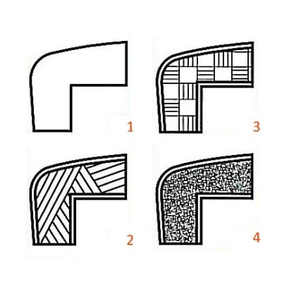 Opaskové přezky 3573/25B kalené - niklované - 144ks/krabička