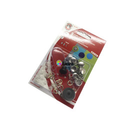 Self covered buttons 12mm - 10pcs/card