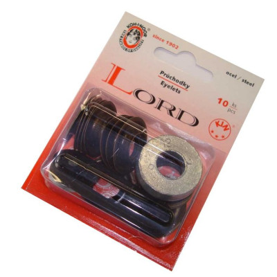 Průchodky ocelové s podložkou 12 - staromosazné - 10ks/karta