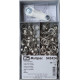 Brass Eyelets with washers 11mm - nickel plated (Prym) - 120pcs/box