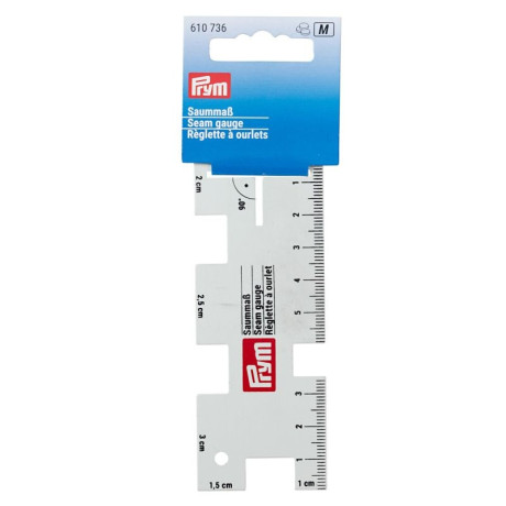 Seam gauge METAL (Prym) - 1pcs