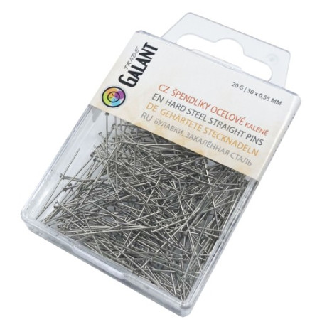 Špendlíky kalené 5,5 (30x0,55) NI - 20g/pl.krabička