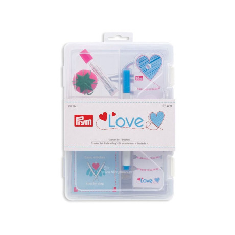 Sada pro začátečníky - vyšívací PRYM LOVE - 1ks/krabička