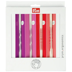 Double-pointed knitting pins ERGO (Prym) - 4 sets /card