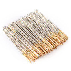Embroidery Needles Tapestry 20 gold heads (1,0x43) - 1000pcs/loose (ref.60109320)