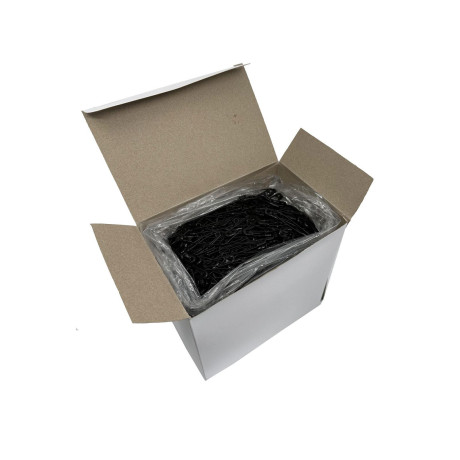 Špendlíky zavírací ocelové PREMIUM - 50x1,10mm - černé - 1728ks/krabička (sypané)