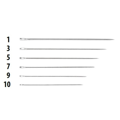 Hand needles Sharps 1 (1x48) - 25pcs/envelope, 40envelopes/box (1000pcs)