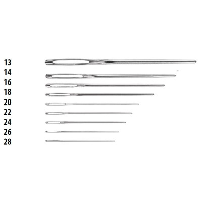 Embroidery Needles Tapestry 24 (0,76x37,0mm) - 25pcs/envelope, 40envelopes/box (1000pcs)