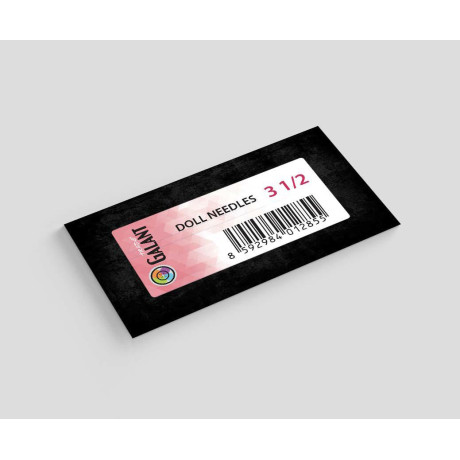 Doll needles 1,06x90mm - 25pcs/envelope, 40envelopes/box