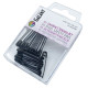 Mild Steel Safety Pins 1 (32x0,80mm) Black - 24pcs/pl.box (11/12 - 2bunches/pl.box)