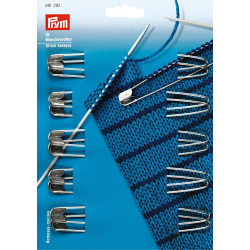 Stitch Holders stainless steel (Prym) - 10pcs/card