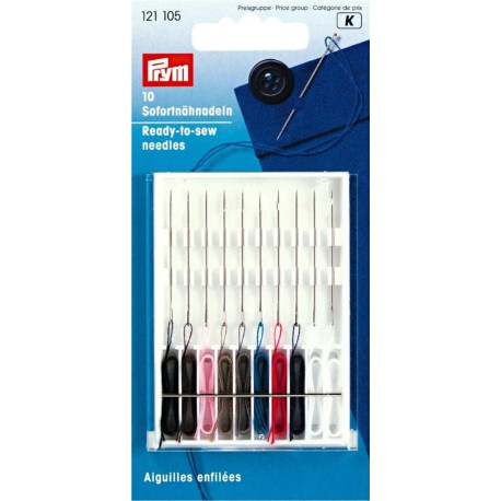 Ready-to-sew needles (Prym) - 10pc/card