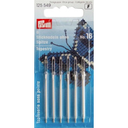 Tapestry needles without point No. 16 (Prym) - 6pcs/card