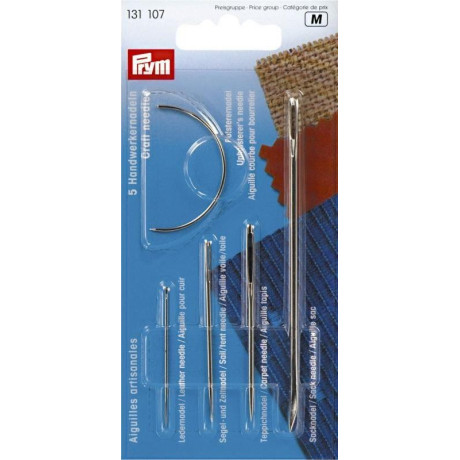 Craft needles - assort (Prym) - 5pcs/card