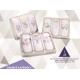 Ladies handkerchiefs L25 - 3pcs/box