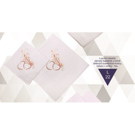 Ladies handkerchiefs L22