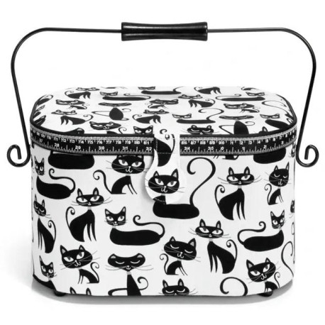 Sewing basket L Cats (Prym)