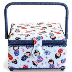 Sewing basket M Kokeshi (Prym) - 1pc