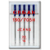 Strojové jehly ORGAN JEANS 130/705H - 90 - 5ks/plastová krabička