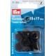 Trouser buttons 15 + 17 mm black (Prym) - 10pcs/card