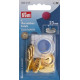 Cover buttons  23 mm - gold (Prym) - 4pcs/card