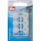 Plastic Snap Fasteners 13mm transparent (Prym) - 12pcs/card