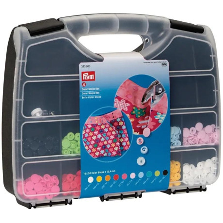 Color Snaps Box - 12,4mm - assort col. (Prym) - 1pcs
