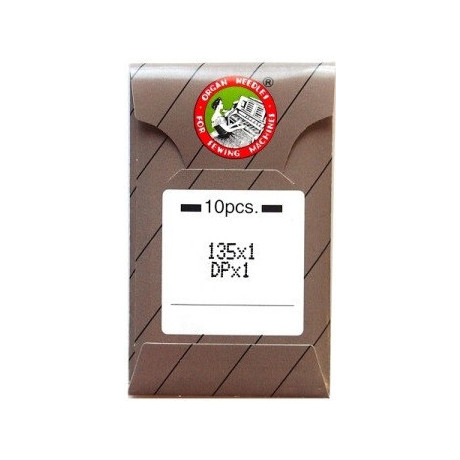 Industrial Machine Needles ORGAN DPx1 - 180/24 - 10pcs/card