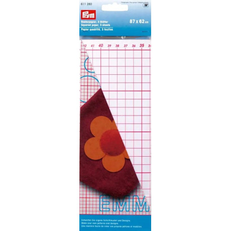 Grid paper (Prym) - 3pcs/card