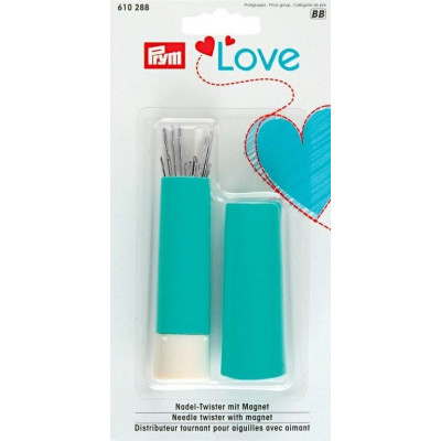 Needle twister with sewing and darning needles PRYM LOVE (Prym) - 1pcs/card