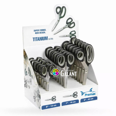 Display box PREMAX - 18 ks nůžek 13+18+20cm