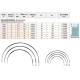 Mattress Needles Curved 4 (1,2x90) - 10pcs/envelope - 10envelopes/box