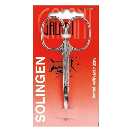 Delicate embroidery scissors "Solingen" - 1 pcs/card