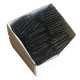 Špendlíky zavírací ocelové ECONOMY - 55mm - černé -  864ks/krabička (11/12 - svazkované)