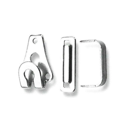 Steel Trouser Hooks 40396 - nickled - 1gros(144pcs)/box